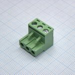 2EDGK-5.08-03P-14-00AH, Клеммник, 3-контактный 5.08мм, угловой 2EDGK-5.08-03P-14-00AH, Клеммник, 3-контактный 5.08мм, угловой