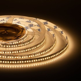 MB-R204-FE-3014-WW-S, Светодиодная лента, теплый белый, 24В, 204д/м, 22.6Вт/м, IP20, 1600лм/м, 3200K, 10мм, 1м MAKSBRIGHT