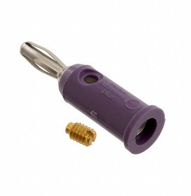 1325-7, Test Plugs &amp; Test Jacks BANANA PLUG (VIOLET)