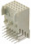 5536507-1, Z-PACK 2mm Pitch Futurebus+ Backplane Connector, Female, Right Angle, 4 Row, 24 Way