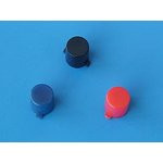 PSM1-K-3-B, Колпачок круглый для мини кнопки (черный)