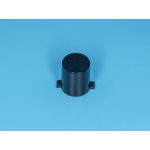 PSM1-K-3-B, Колпачок круглый для мини кнопки (черный)