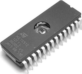 M27C512-12F1, Интегральная микросхема памяти (EPROM 64kx8) [CDIP-28]