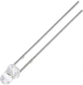 LL-304YC4B-4CD, LED; 3mm; yellow; 1700?2900mcd; 30°; Front: convex; 1.6?2.4V