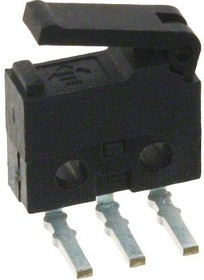 TS0101F020V4, Basic / Snap Action Switches 0.3A 6VDC SPDT PCB Left Angle, Long