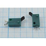 Микропереключатель , размер 10x 4 x 6, 0.3А, переключение OFF-(ON), размер концевика 13, ID-1140