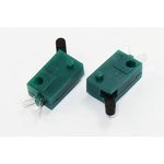 Микропереключатель , размер 10x 4 x 6, 0.3А, переключение OFF-(ON), размер концевика 13, ID-1140