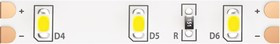 Светодиодная лента Led strip 12V 4,8W 6000K IP20 10104