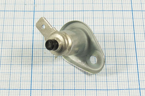 Микропереключатель, 2А, переключение ON-(OFF), размер концевика L8, ВК-407, 12В, d 12.5