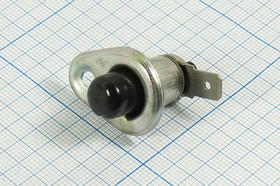 Микропереключатель, 2А, переключение ON-(OFF), размер концевика L8, ВК-407, 12В, d 12.5