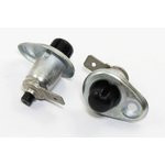 Микропереключатель, 2А, переключение ON-(OFF), размер концевика L8, ВК-407, 12В, d 12.5