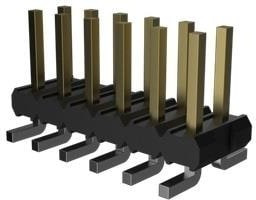 57202-G52-10LF, Headers &amp; Wire Housings Unshrd Hdr,Dbl Row SMT,20P,Vert,.76um