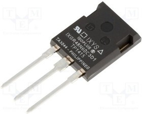 IXGR48N60C3D1, Транзистор IGBT 600В 56А 125Вт ISOPLUS-247 IXGR48N60C3D1, Транзистор IGBT 600В 56А 125Вт ISOPLUS-247