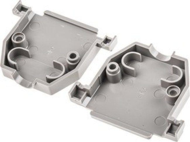 8630CH25M3LF, 8630CH Series Thermoplastic D Sub Backshell, 25 Way 8630CH25M3LF, 8630CH Series Thermoplastic D Sub Backshell, 25 Way