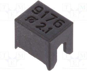 609176001521000, Защитная крышка, 9176-500, Цвет: черный, 1,6-2,1мм