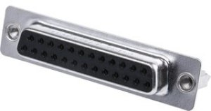 L77SD BH25S OL2 RM5, L77SD 25 Way Panel Mount D-sub Connector Socket, 2.77mm Pitch, with 4-40 UNC, Threaded Insert L77SD BH25S OL2 RM5, L77SD 25 Way Panel Mount D-sub Connector Socket, 2.77mm Pitch, with 4-40 UNC, Threaded Insert