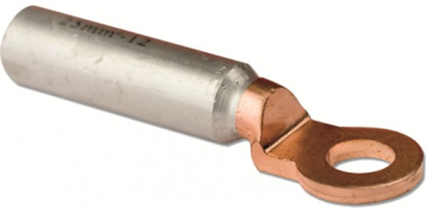 Наконечник кольц. без изоляции 120кв.мм отв. d13мм медь/алюм. (уп.25шт) DKC 2M12B