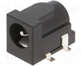 FC681465S, Гнездо, питания DC, "папа", 5,5/2,1-2,5мм, с выключателем, SMT