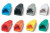 PL1272, Колпачок RJ-45, 4 шт, разноцветные
