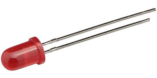L-7113LID (L-53LID), Светодиод красный 60° d=5мм 5мКд 625нМ