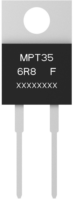 MPT35C15RF, 15 Power Film Through Hole Fixed Resistor 35W 1% MPT35C15RF