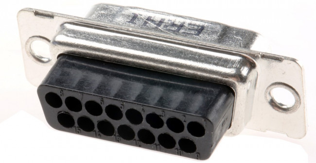 014179, TMC 15 Way Cable Mount D-sub Connector Plug