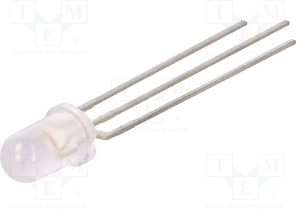 LTL30EJ9NN, LED; 5mm; yellow/green; 30°; Front: convex; 2.1?2.4/2.1?2.4V