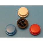 SWT-9R-GR (KLS7-TSC12-GRAY), Колпачок круглый для тактовой кнопки (серый)