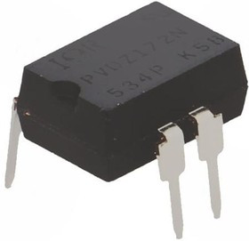 PVDZ172NPBF, Relay SSR 25mA DC-IN 1.5A 60V DC-OUT 4-Pin PDIP Tube PVDZ172NPBF, Relay SSR 25mA DC-IN 1.5A 60V DC-OUT 4-Pin PDIP Tube