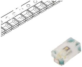 RF-YU0402TS-CE-B, LED; SMD; 0402; yellow; 8?100mcd; 1x0.5x0.4mm; 140°; 1.7?2.4V; 5mA