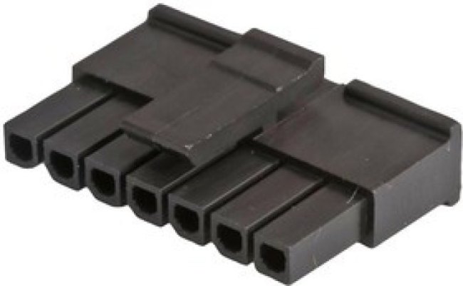 43645-0700, Headers & Wire Housings 3MM MICRO-FIT Recept. 7 CKT 43645-0700, Headers & Wire Housings 3MM MICRO-FIT Recept. 7 CKT