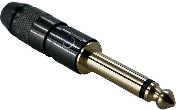 IO-T2MBK, PHONE CONN, PLUG, 2POS, 1/4", CABLE