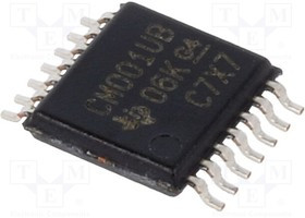 CD4001UBPW, IC: digital; NOR; Ch: 4; IN: 2; CMOS; SMD; TSSOP14; 3?18VDC; -55?125°C