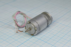 Электродвигатель 12В, 4500 оборотов/мин; № двиг16 двиг 12В\0,5Вт\\4500\ \ДПМ-20-Н1-13
