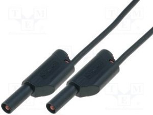 VSFK60002515-SW, Измерительный провод, ПВХ, 1,5м, черный, 32А VSFK60002515-SW, Измерительный провод, ПВХ, 1,5м, черный, 32А