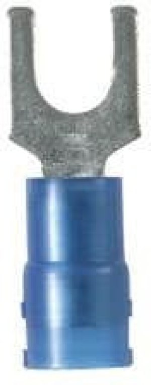 PN14-6F-C, Terminals NYL-FORK 16-14 BLU #6
