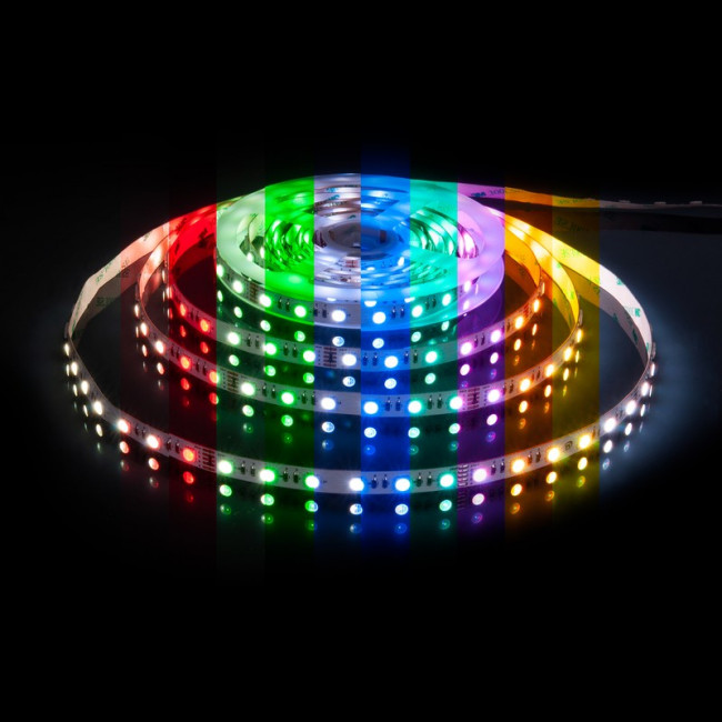 5050 24V 60Led 24W IP20 RGBW / Лента светодиодная 60Led 24W IP20 RGB 6500K холодный белый 5050 24V 60Led 24W IP20 RGBW / Лента светодиодная 60Led 24W IP20 RGB 6500K холодный белый