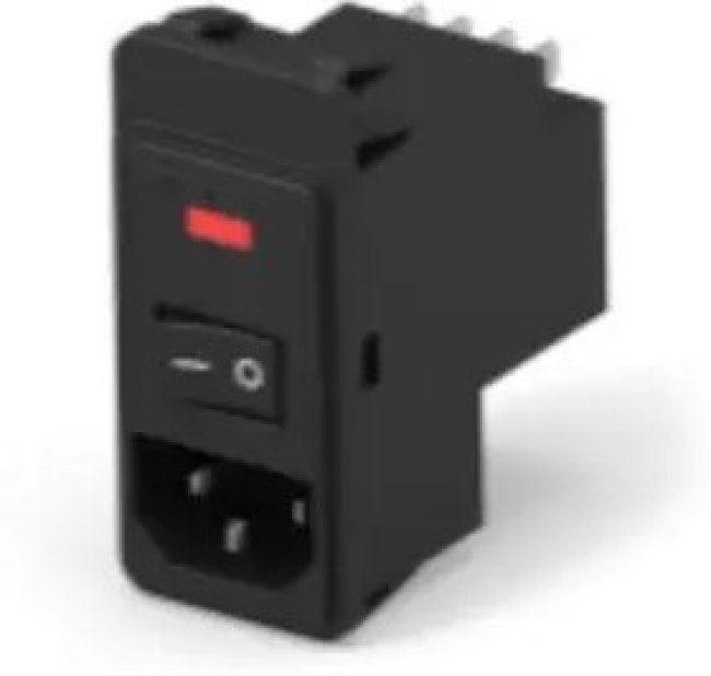 PSJS0SBX0, AC Power Entry Modules 10A SINGLE FUSE SNAP IN MOUNT