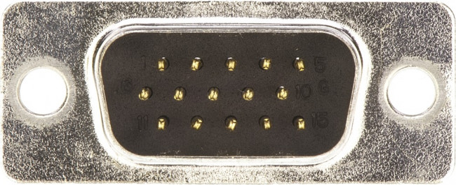 A-HDS 15 LL/Z, A-HDS 15 Way Cable Mount D-sub Connector Plug A-HDS 15 LL/Z, A-HDS 15 Way Cable Mount D-sub Connector Plug