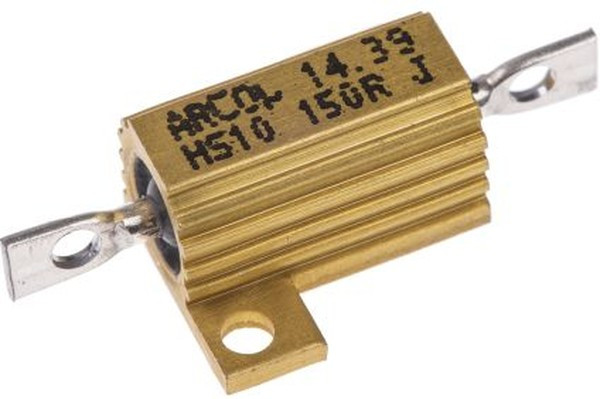 HS10 150R J, 150 10W Wire Wound Chassis Mount Resistor HS10 150R J ±5%