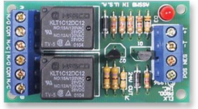 924, RELAY, MODULE, DPDT, 10A, 12VDC TO 24VDC