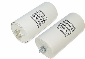 Конденcатор пусковой, емкость 150 мкФ, 450~ В, размер 65x130mболтМ8, номинальное отклонение: 5, плас