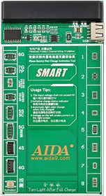 Тестер Акб AIDA DUAL PRO А-602 Plus (4G/4S/5G/5S/5C/SE/6G/6P/ 6S/6SP/7G/7P/ 8G/8P/X/XS/XS MAX/HUAWEI