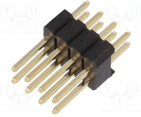 ZL320-2X4P, Штыревой, IDC, "папа", PIN 8, прямой, 1,27мм, THT, 2x4, позолота ZL320-2X4P, Штыревой, IDC, "папа", PIN 8, прямой, 1,27мм, THT, 2x4, позолота
