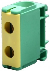 Elvert Клеммный блок закрытый 320А желто-зеленый FTB-150PE Elvert Клеммный блок закрытый 320А желто-зеленый FTB-150PE