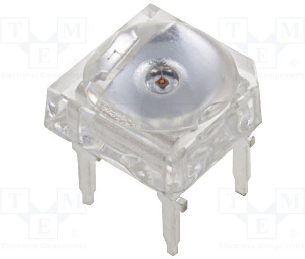 OS5RKAZ5D1P, LED Super Flux; 7.62x7.62mm; red; 2180?3000mcd; 130°; 20mA OS5RKAZ5D1P, LED Super Flux; 7.62x7.62mm; red; 2180?3000mcd; 130°; 20mA