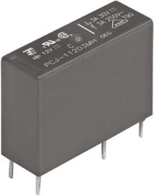 PCJ-112D3M-WG,000M, Реле 1 замык. 12VDC, 3A/240VAC SPST-NO