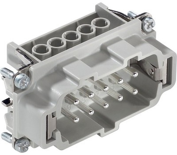 10192000, Heavy Duty Power Connector Module, 16A, Male, H-BE Series, 10 Contacts