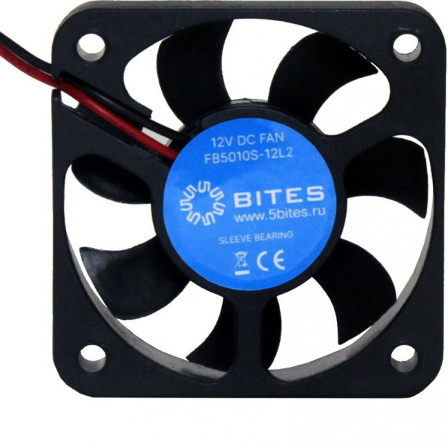 5bites Вентилятор FB5010S-12L2 50X10 / SLEEVE / 4200RPM / 2P 5bites Вентилятор FB5010S-12L2 50X10 / SLEEVE / 4200RPM / 2P