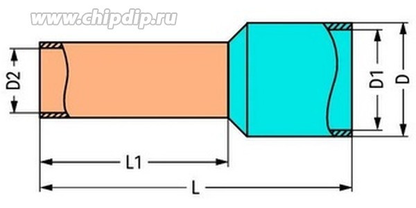 216-321, TERMINAL, FERRULE, CRIMP, YELLOW, 24AWG/0.25MM2 216-321, TERMINAL, FERRULE, CRIMP, YELLOW, 24AWG/0.25MM2